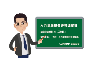 人力資源服務(wù)許可證審批-新申請